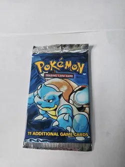Wizards of the Coast Pokemon Base Set Booster Pack With Case (Light) I Think 742818061582 - Image 1