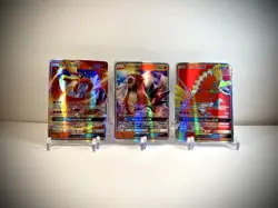 Pokemon TCG Ho-Oh GX Burning Shadows, Ho-Oh GX, Entei GX ultra Rare - Fan Art - Image 1