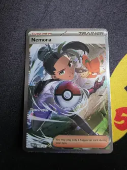 Pokemon TCG Nemona 238/091 Sv: Paldean Fates Special Illustration Rare Near Mint - Image 1