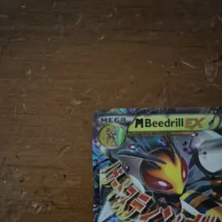 Pokemon M Beedrill EX XY158 XY Promo Holo Mega 5ban Graphics - Image 3