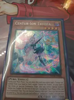 Centur-Ion Trudea MP24-EN144 Prismatic Secret Rare 1st Edition Yu-Gi-Oh! - Image 1