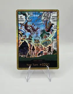 DON!! Card (Egghead) (Gold) DON!! The Azure Sea's Seven One Piece - Image 1