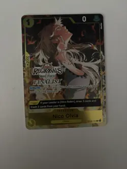 Nico Olvia (Regional Finalist Card Set 2025 Vol.1) - One Piece Promotion (OP-PR) - Image 1