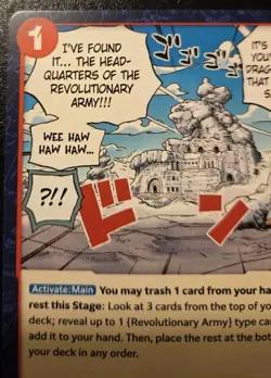Revolutionary Army HQ OP05-021 Uncommon Awakening Of The New Era One Piece CCG - Image 2