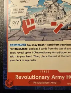 Revolutionary Army HQ OP05-021 Uncommon Awakening Of The New Era One Piece CCG - Image 4