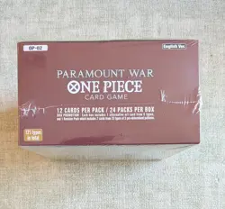 One Piece TCG OP-02 Paramount War Booster Box - New & Sealed - English - Image 2
