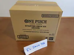 New Sealed One Piece CCG Starter Deck EX: Gear 5 - ST21 6x Lot Case English ENG - Image 1