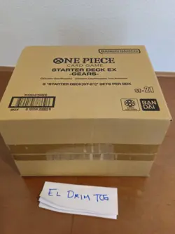 New Sealed One Piece CCG Starter Deck EX: Gear 5 - ST21 6x Lot Case English ENG - Image 3
