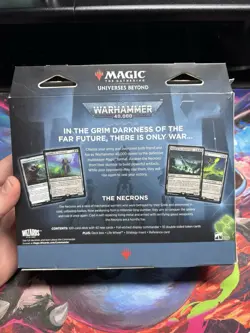 MTG 40K Necron Dynasties Warhammer 40,000 Universes Beyond Commander Deck - Image 2