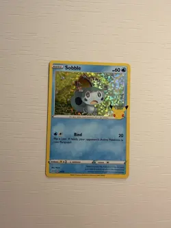 Sobble - 24/25 - Holo Mcdonald's 25th Anniversary Card - Pokemon TCG - Image 1