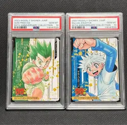PSA 10 Gon Killua Jump 55th Anniversary Collection Card Set Hunter × Hunter Set - Image 1