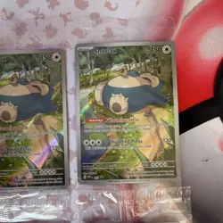 Pokemon TCG 4 Card Lot Holo Promo SVP 057 Snorlax English SEALED - Image 3