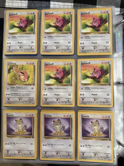 Vintage Pokemon Jungle Wizards Lot — Rhydon, Rhyhorn, Marowak, Cubone — 107Cards - Image 4