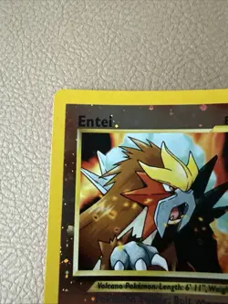 Entei #34 Black Star Reverse Holo Black Star Promo Pokemon TCG Card - Image 2