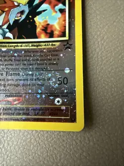 Entei #34 Black Star Reverse Holo Black Star Promo Pokemon TCG Card - Image 4