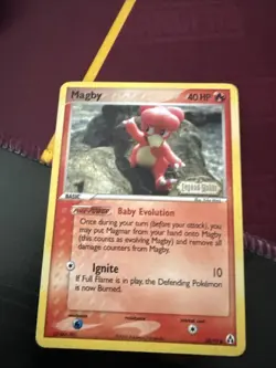 Pokemon Card - Magby Legend Maker 58/92 Reverse Holo Stamped - Image 2