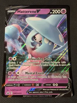 Hatterene V SWSH055 Pokemon Oversized Jumbo Card - Image 1