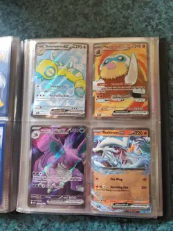 Pokemon Card Binder Collection Lot 56 Cards Pokemon TCG Mega Charizard Gengar NM - Image 4