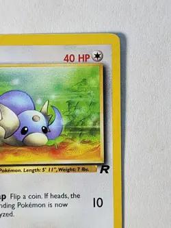 Pokemon TCG Dratini Team Rocket 53/82 Regular 1st Edition Common Card LP Vintage - Image 3