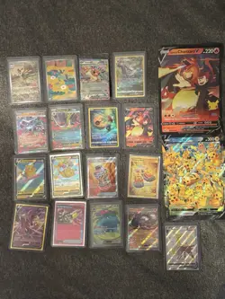 Prismatic Evolutions/Celebrations Pokemon 25 Card Lot SIR,IR, 5 Gold Cards - Image 1