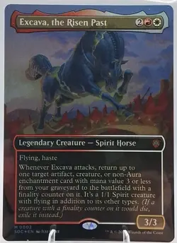Excava, The Risen Past M 0002 Foil Commander Secrets Of Strixhaven NM MTG - Image 1