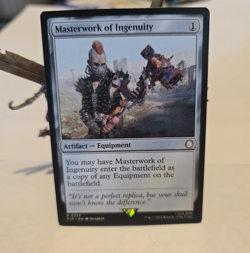 Masterwork of Ingenuity - Fallout - Rare Artifact Colorless Regular - MTG - Image 1