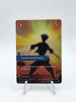 Unchecked Power [OGN - 123/298] [Foil] TCG Riftbound - Image 1