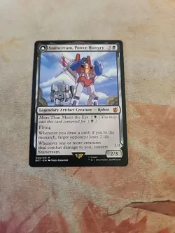 Starscream, Power Hungry Universes Beyond Transformers MTG NM - Image 1