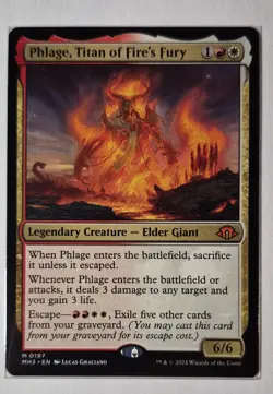 Phlage, Titan of Fire's Fury Modern Horizons 3 Regular - Image 1