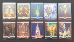 MTG - Streets of New Capenna – Full Art Land Set (#272-281) – Regular - NM - Image 1