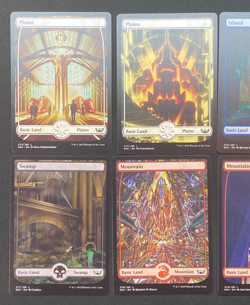 MTG - Streets of New Capenna – Full Art Land Set (#272-281) – Regular - NM - Image 2