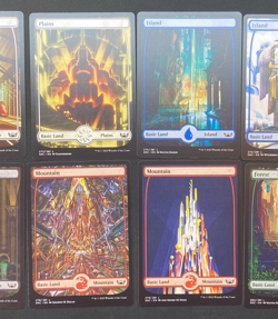 MTG - Streets of New Capenna – Full Art Land Set (#272-281) – Regular - NM - Image 3