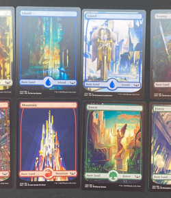 MTG - Streets of New Capenna – Full Art Land Set (#272-281) – Regular - NM - Image 4