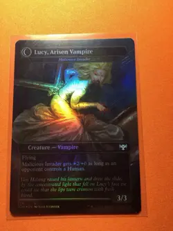 MTG Magic The Gathering Lucy Westenra LP Foil VOW Dracula Vampire - Image 2