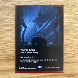 Watery Grave Borderless (NM Non-Foil) EOE-0286 Rare MTG - Image 1