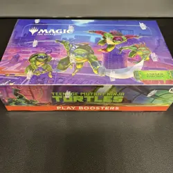 Teenage Mutant Ninja Turtles Play Booster Box Sealed New MTG - Image 1