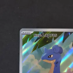 Pokemon Misty's Lapras 194/182 Sv10: Destined Rivals Illustration Rare Holo Card - Image 2