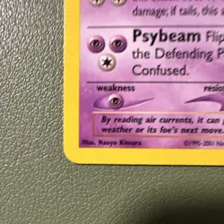 Pokemon Espeon Neo Discovery 20/75 Regular Rare 70 HP 2001 English - Image 2