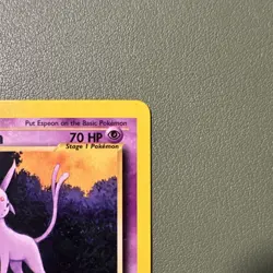 Pokemon Espeon Neo Discovery 20/75 Regular Rare 70 HP 2001 English - Image 4