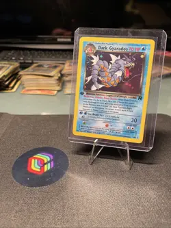 [NM]Pokemon TCG Team Rocket - Dark Gyarados 1st Ed. Rare Holo - Near Mint - Image 1