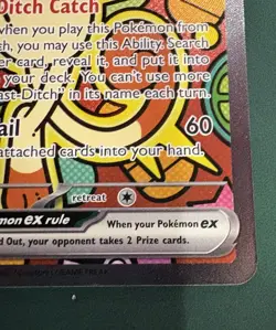 Meowth EX SIR Full Art Holo Rare Pokemon TCG Card 121/088 Perfect Order - Image 4