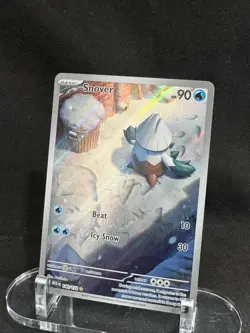 Snover 140/132 Illustration Rare Mega Evolution Pokemon Near Mint - Image 1