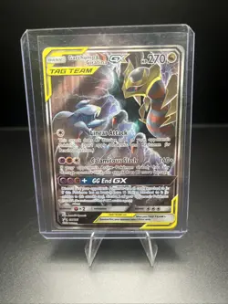 Pokemon TCG Garchomp & Giratina GX SM193 Sun & Moon Promo Card - Image 1