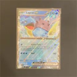 🔥 Lapras EX 022/088 Holo 210 HP – Pokemon TCG Water Basic Card 🔥 - Image 1