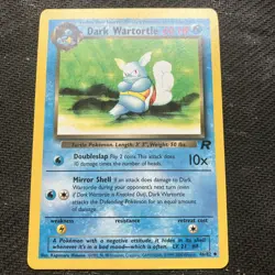 Pokemon TCG Dark Wartortle 46/82 Team Rocket Regular Nm - Image 1