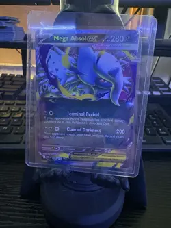 Pokemon Mega Absol EX 086/132 Me01 Mega Evolution Holo Double Rare English - Image 1