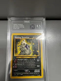 Pokemon TCG Shining Tyranitar Neo Destiny Holo TAG 4.5 - Image 2