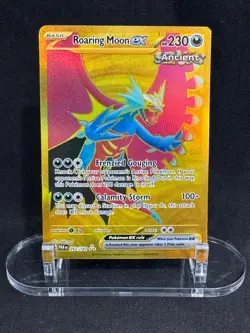 Roaring Moon ex 262/182 Hyper Rare Paradox Rift Pokemon Holo Near Mint - Image 1