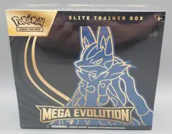 POKEMON MEGA EVOLUTION - LUCARIO Elite Trainer Box ETB - NEW - Image 1