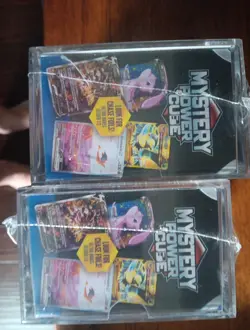 Pokemon TCG 2024 MYSTERY Power Cube Lot (2) 60 Cards 3 Foils Factory Sealed - Image 2